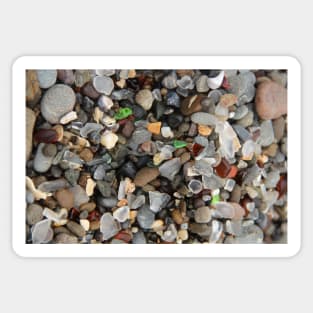 Beach Glass California Coast Sticker